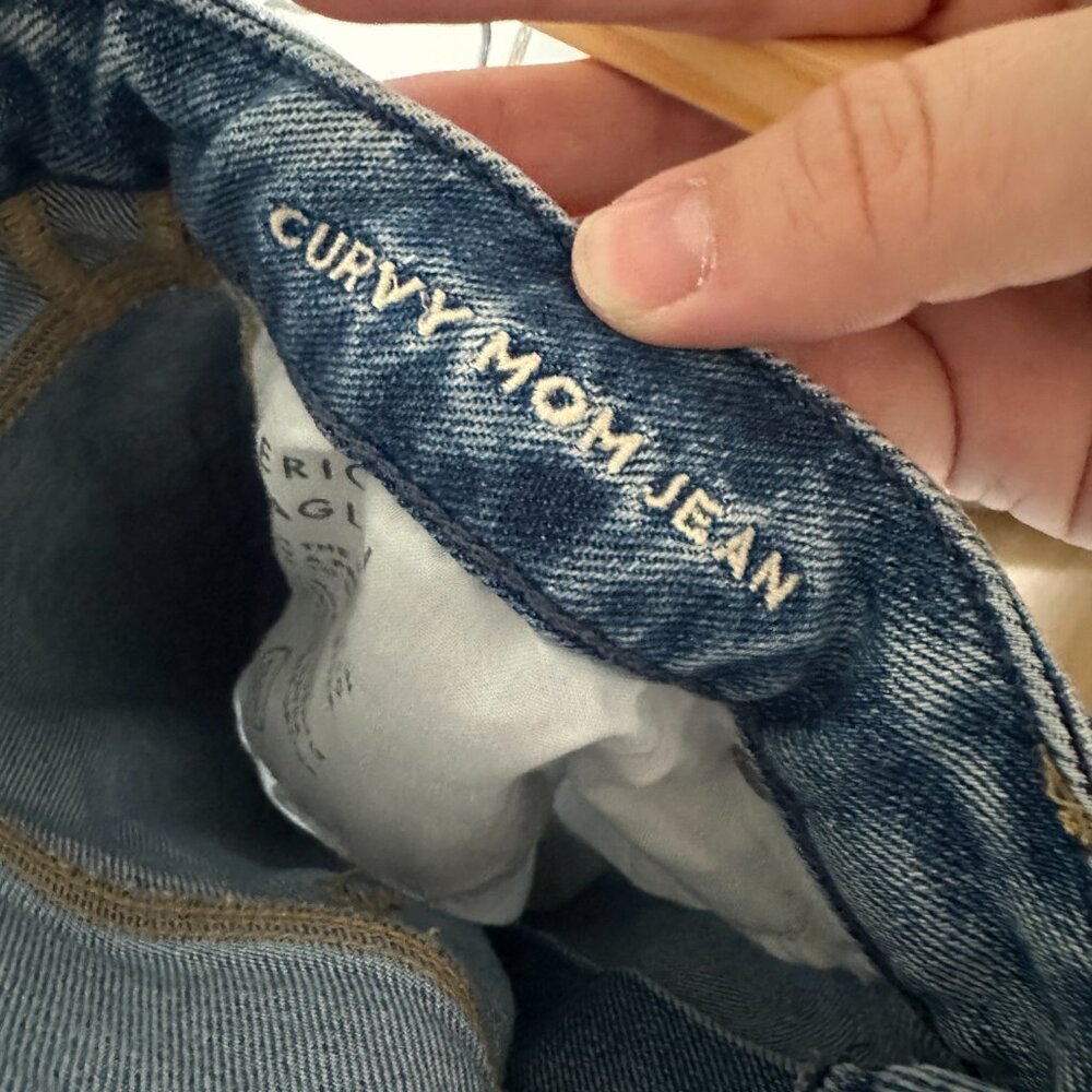 AE Ripped Relaxed Mom Jean - Picture 8 of 11